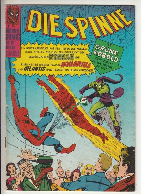 Die SPINNE Nr. 19 (2) guter ZUSTAND Williams ORIGINAL spider-man