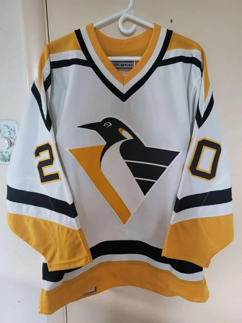 Starter Pittsburgh Penguins Robo Pen Fashion NHL Hockey Jersey Vintage  Black L