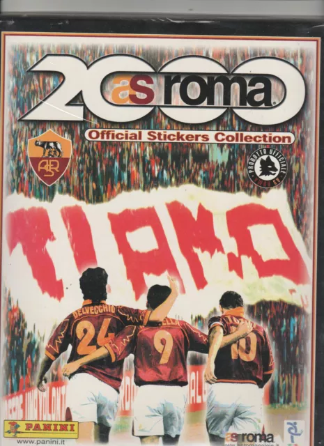 Edizioni Panini - As Roma 2000 TI AMO - ALBUM + SET FIGURINE