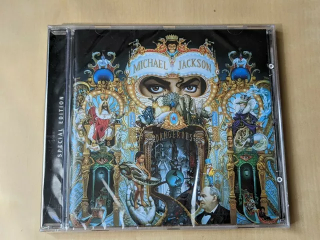 VTG Michael Jackson - Dangerous - CD - 1991 - 504424 2  Special Edition SEALED