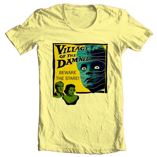 Children of the Damned T-Shirt 50's B-Movie design adult classic fit graphic tee