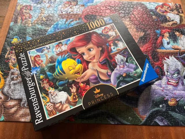 Ravensburger Disney Villainous Puzzle Ursula from The Little Mermaid 1000  pc