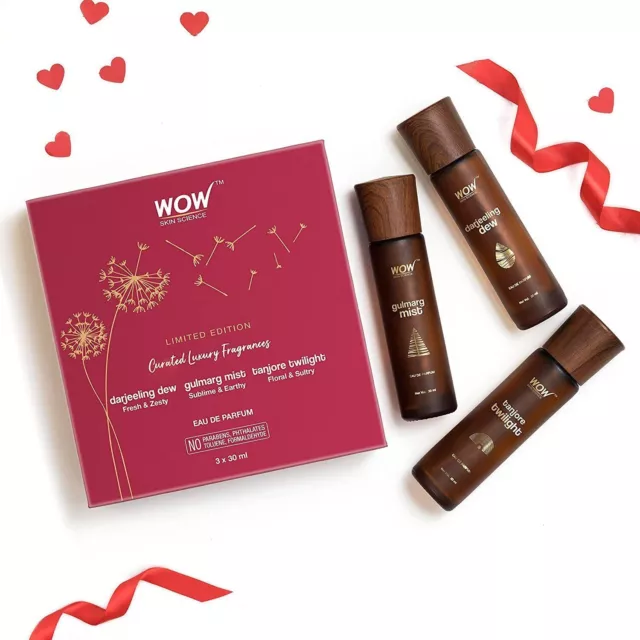 WOW Skin Science Eau De Premium Perfume de lujo para él y ella Set de...