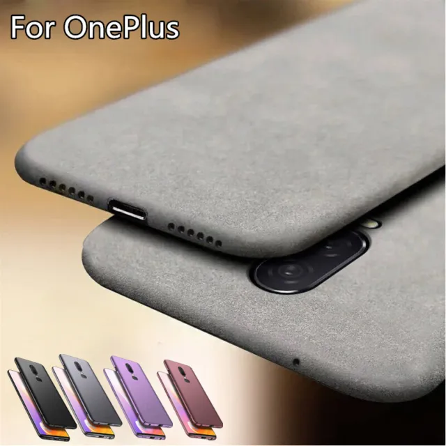 Matte Case For OnePlus 9 8 7 Pro 7T 6T Shockproof Sandstone Hard Skin Thin Cover