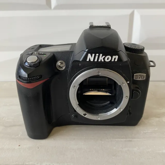 Nikon D70 12.1 MP Digital SLR Camera - Black (Body Only)