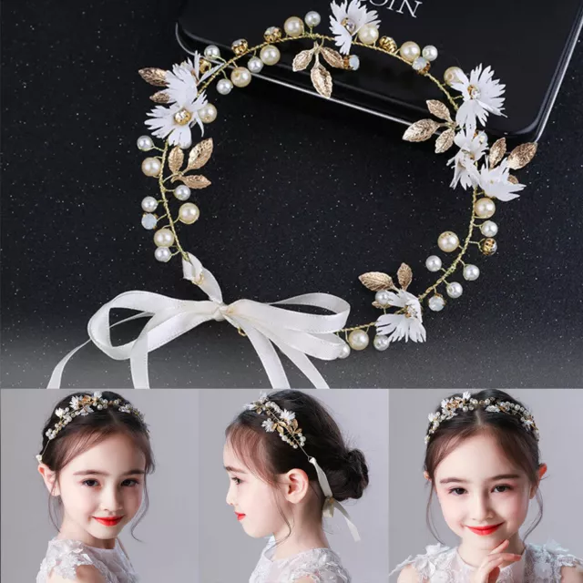 Hair Flower Wreath Party Girl Women Headband Garland crown Beach Wedding