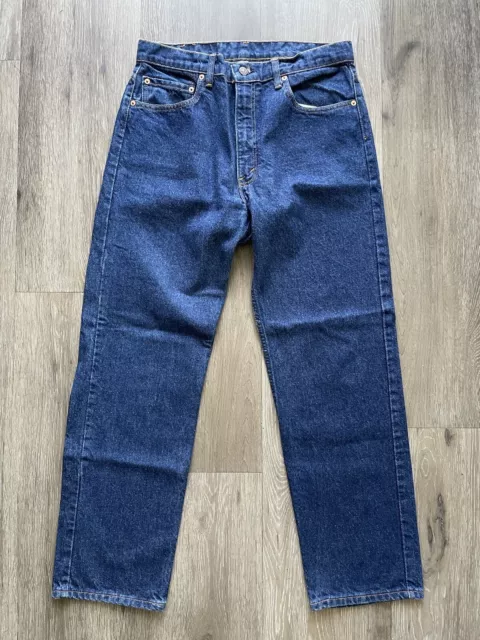 Vintage 90s LEVI'S 505 Blue Denim Jeans (31x31) Made In The USA