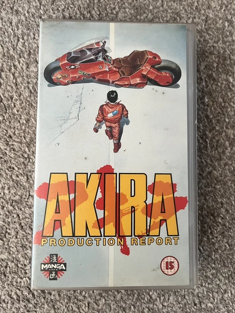 MANGA AKIRA PRODUCTION Report VHS £104.68 - PicClick UK