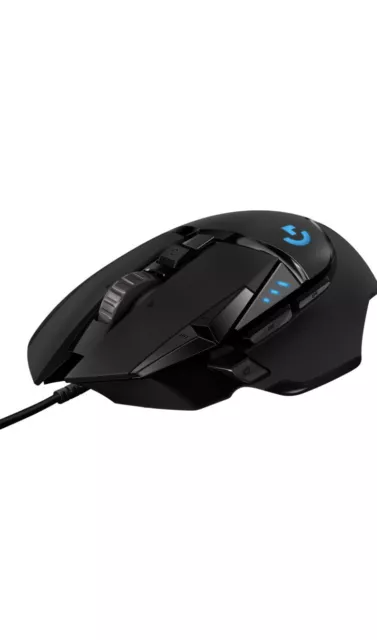 Logitech G502 Hero Souris de Jeu Filaire - Noir