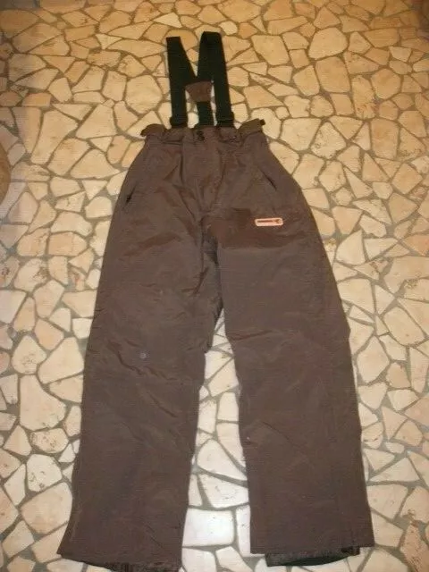 TOPTEX Sportline Skihose Schneehose  Gr:146/152 braunJungen Mädchen wie NEU!!