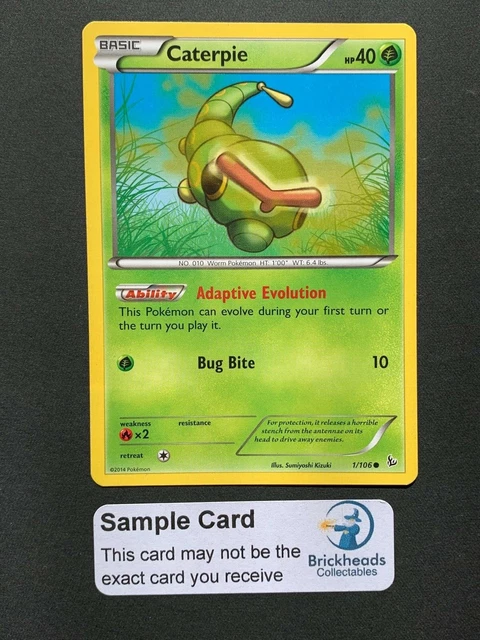 Caterpie 1/106 Common | XY: Flashfire | Pokemon Card