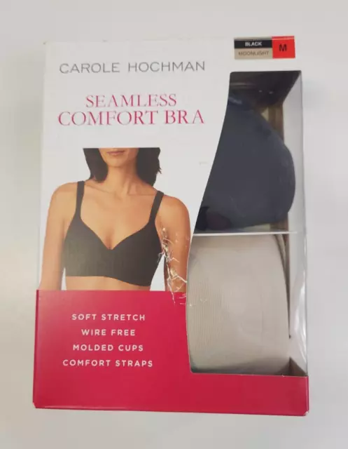 CAROLE HOCHMAN Women's 5 Pack Brief Underwear Size Medium M Seamless NIB