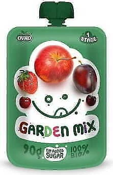 Purée de fruits mélangés après 6 mois BIO 90 g OVKO
