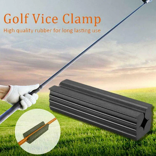RUBBER VISE CLAMP for Golf Club Shafts Regripping Golf Club Grip Vice