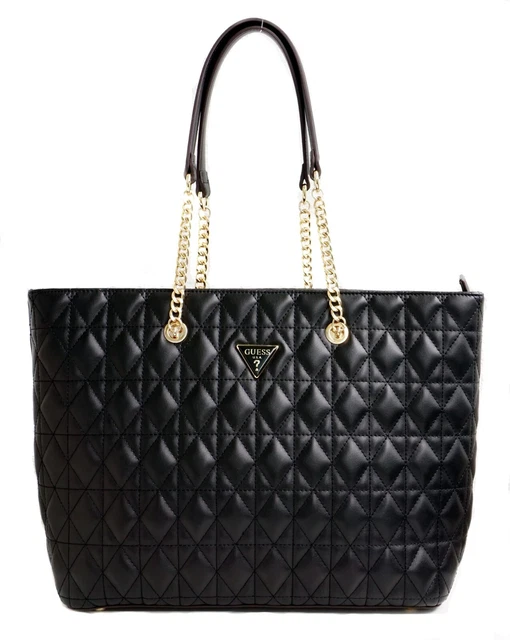 Guess Shopper Guess Tasche Schwarz Gesteppt Jena Guess Tasche