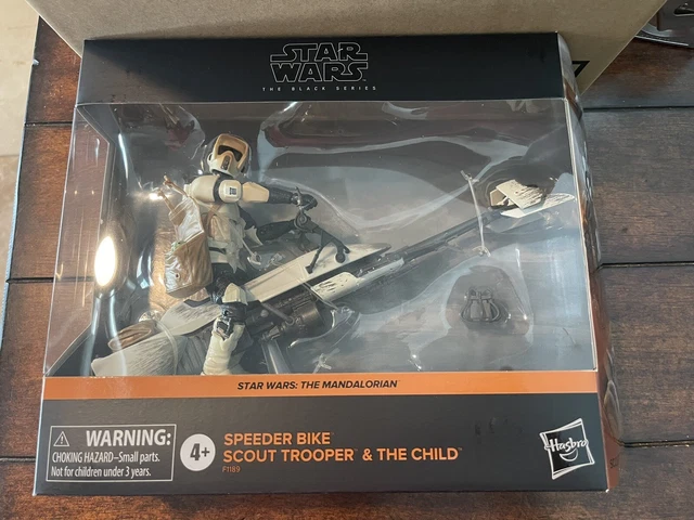 black series speeder bike the child
