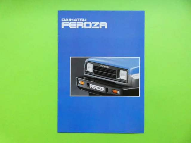 Brochure / catalogue / brochure Daihatsu Feroza 12/93