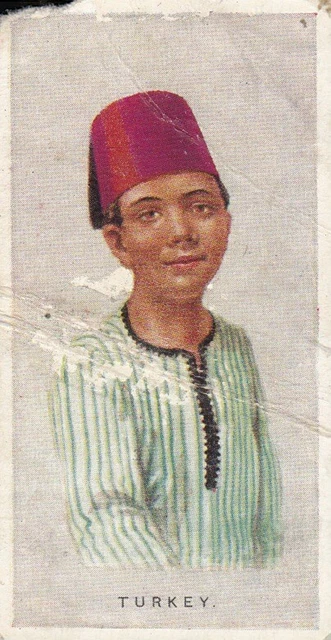 Imperial Tobacco Canada Itc Children Of All Nations Card #48 - Turkey