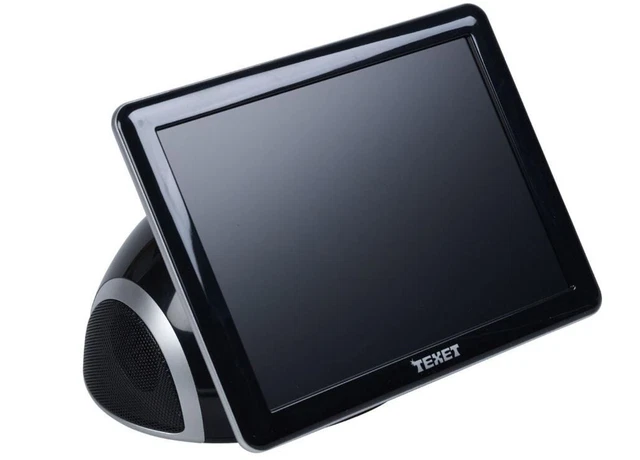 Marco Digital Estación De Sonido Texet 8" - Muestra Imágenes, Mp3, Videos - Negro