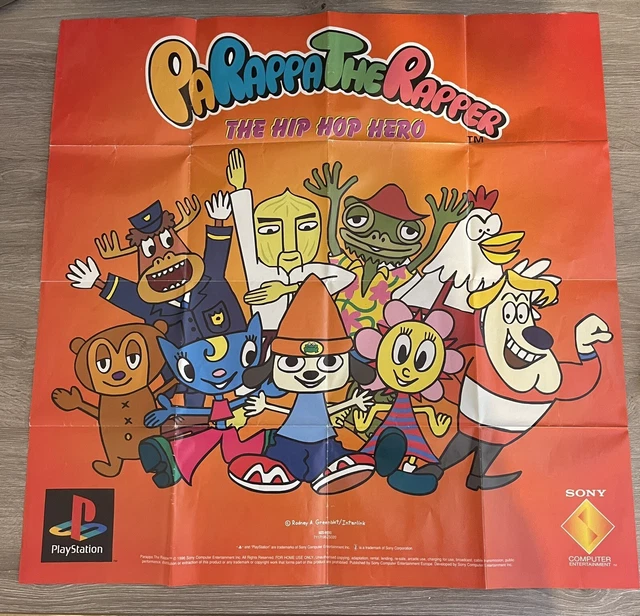 PARAPPA THE RAPPER - PS1 - Excellent Condition - Tested & Complete (inc ...