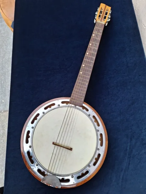Bellissimo banjo a sei corde anni '60