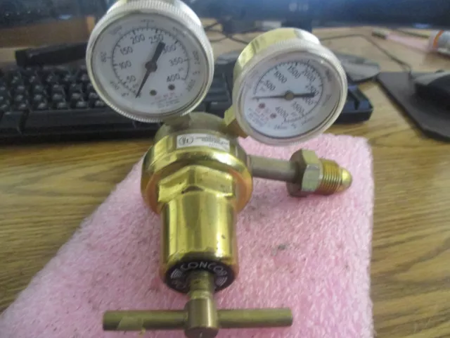 Concoa Gas Regulator Model: 1806 5611. Inert Gas, CGA 580