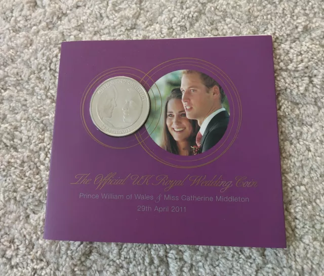 Royal Wedding 2011 - William & Kate - £5 Coin Collectors pack