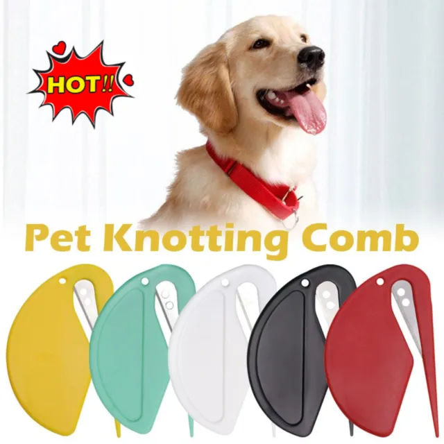 Supplies Open Knot Comb Pet  Hair Remover Brush Dog Comb  Cats Grooming Tools/