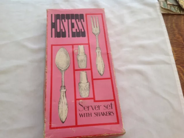 Myrtle Beach Vintage Unused Souvenir Server Set, Japan, Original Box 2