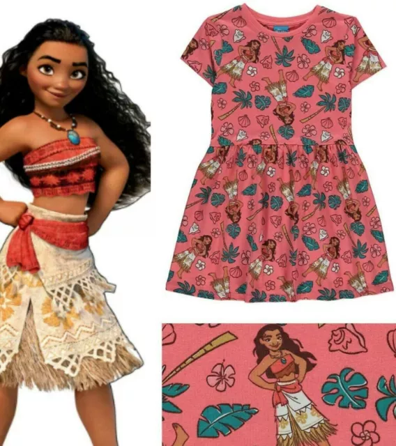 MOANA DRESS GEORGE Asda Age 3 4 2.20 PicClick UK