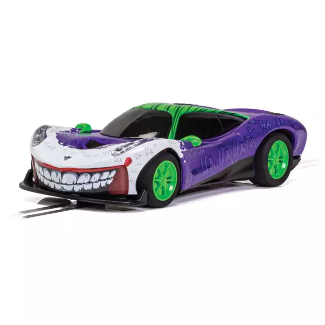 Scalextric C4142 Joker Inspired Batman Car Villian 1:32