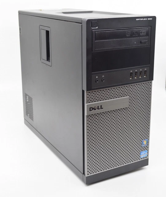 WINDOWS 11 PC Dell Desktop Computer DVD Core i7 3.4 GHZ SSD OFFICE 2021