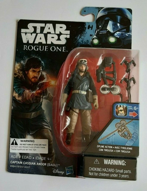 Hasbro Star Wars The Vintage Collection - Capitano Cassian Andor, Action Figure 9,5 Cm Da Rogue One