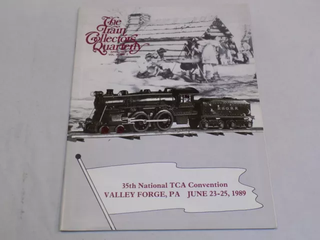 The Train Collection Quarterly Magazine 4 1989 Valley Forge Lionel Sunday Comics