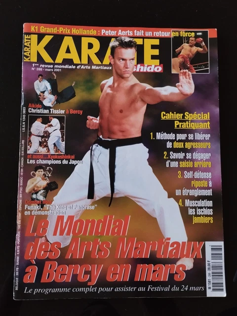 Karaté Bushido No 289 Avril 2001. JACKIE CHAN. LE BANNER JOHNNY
