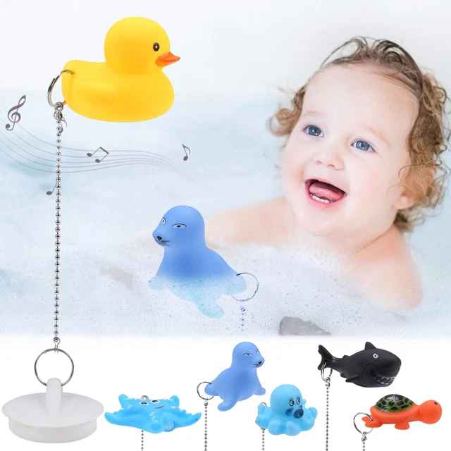 Enchufe creativo fregadero enchufe bañera animal baño flotante goma enchufe creativo