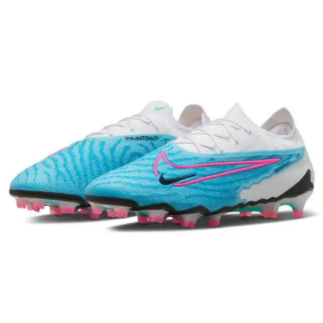 NIKE PHANTOM GX Elite FG Mens US 11.5 13 White Blue Football