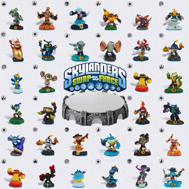 Skylanders: SWAP FORCE - Figuren Einzel Auswahl für Nintendo Wii