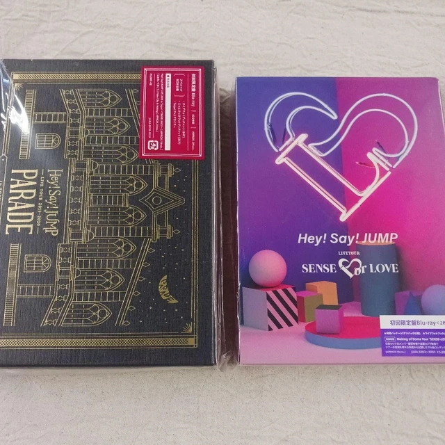 HEY SAY JUMP Fab Livespeaks Blu-Ray Limited Edition Japan E8