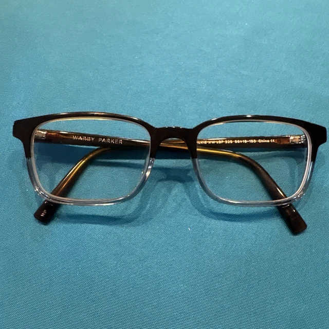WARBY PARKER WILKIE XW (Extra Wide) 103 56-19-150 Black  display picture 1