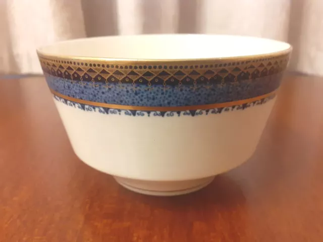 Burleigh Ware : Sandon Pattern : Sugar Bowl : Zenith : Art Deco