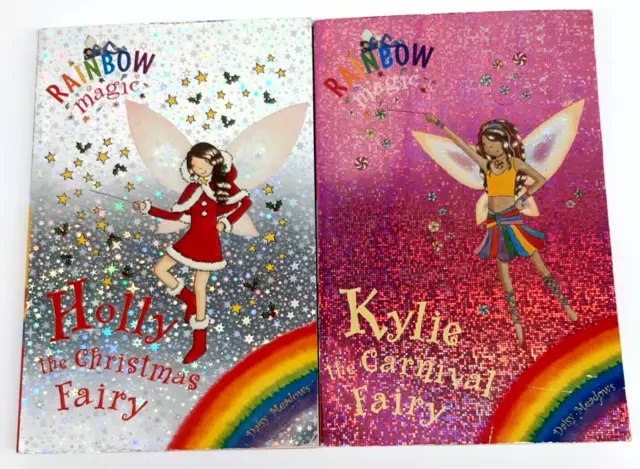 Rainbow Magic Kylie The Carnival Fairy & Holly Christmas Fairy Daisy Meadows