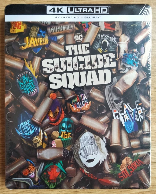 The Suicide Squad Steelbook 4K Ultra Hd + Blu-Ray - Neuf Et Emballé