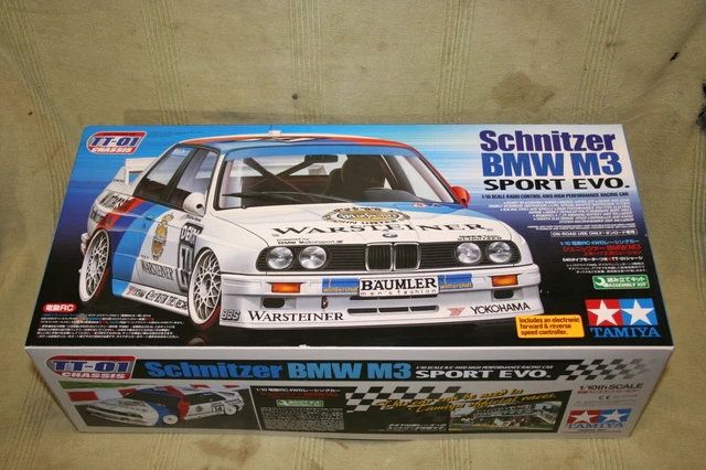 Tamiya BMW Schnitzer M3 E30 Sport Evo TT01  Not Kyosho