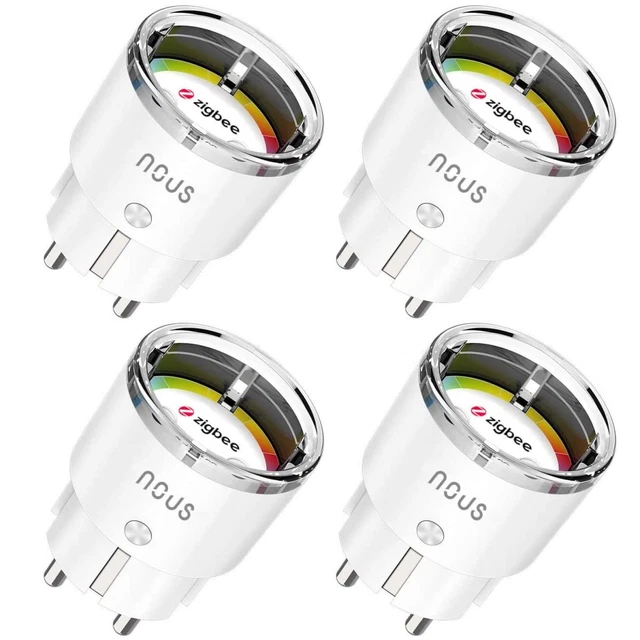 Presa Intelligente WiFi 16A Impermeabile IP44 Con Timer E Misurazione Consumo - Compatibile Alexa E Google Home - 3