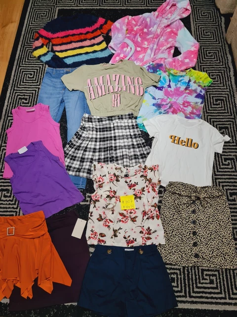#B07 Enorme pacchetto di vestiti per ragazze 11-12 anni NEXT GEORGE RIVER SHEIN NUOVO LOOK
