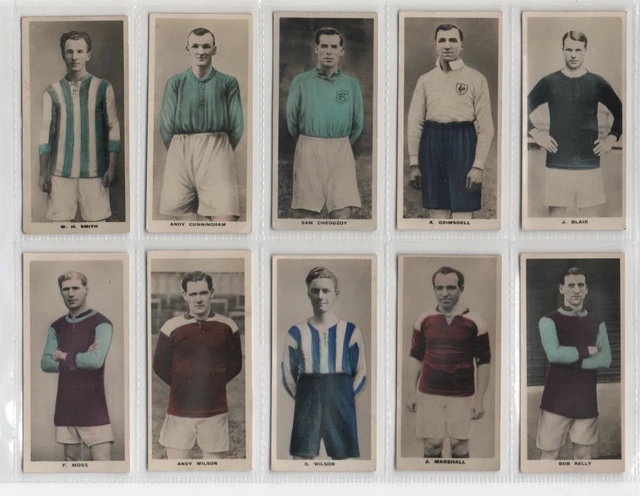 D C Thompson Trade Card - British Footballers - Jimmy Blair  Cardiff City
