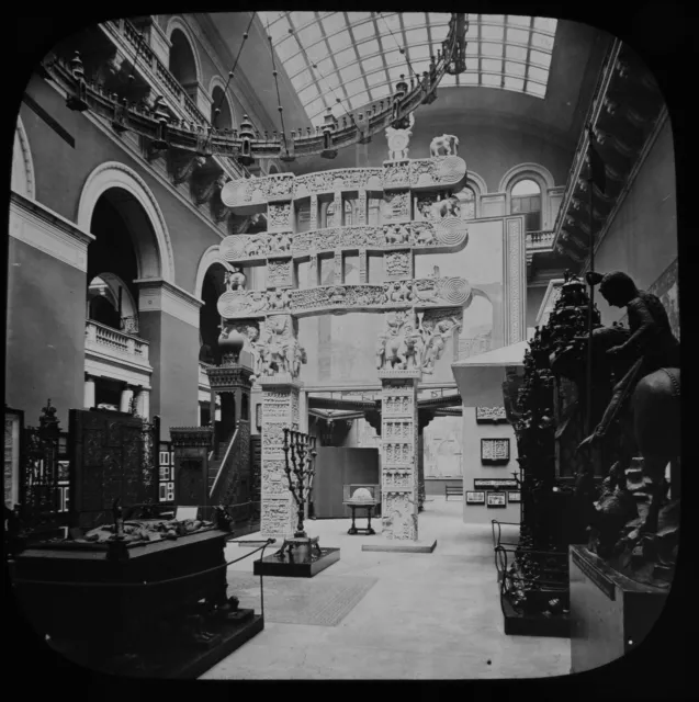 Magic Lantern Slide KENSINGTON ART MUSEUM NO22 C1888 PHOTO V&A VICTORIA & ALBERT