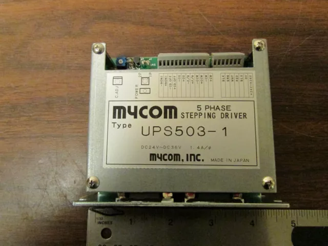 Mycom 5 Phase Stepping Driver For Vexta Type Stepper Motor UPS503-1