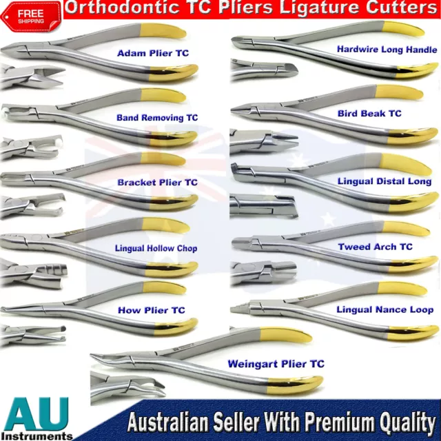 Orthodontic Distal Hard wire Cutter Bracket Remover TC Plier Ligature Cutter New